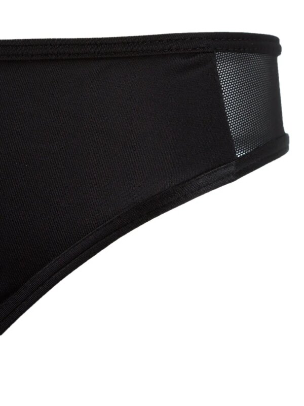 Brigitte triangel bikini - Zwart