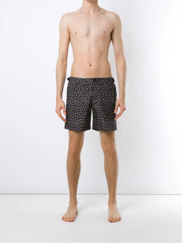 Dolce & Gabbana Zwembroek met print - Zwart