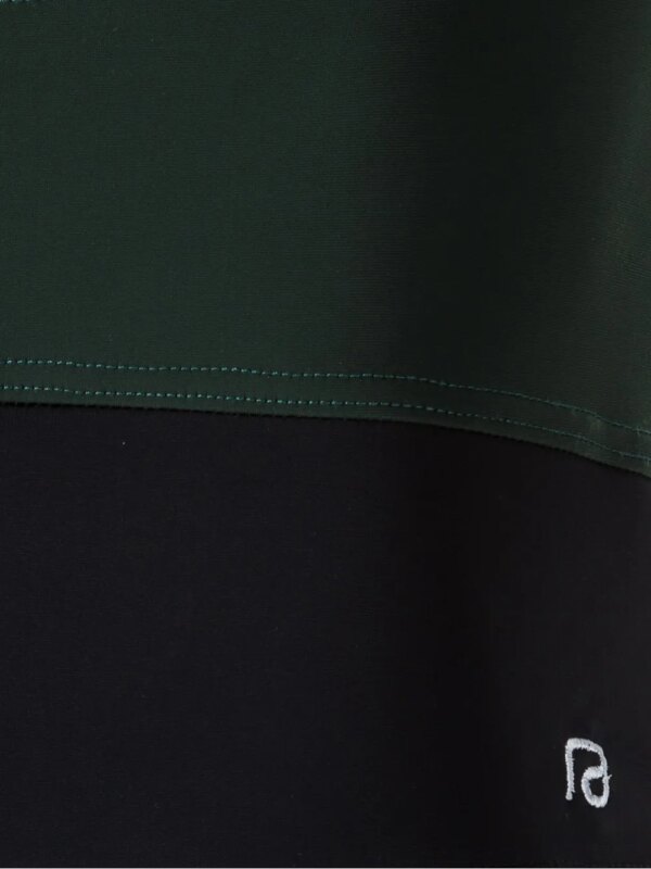 Amir Slama tweekleurige korte broek - Zwart