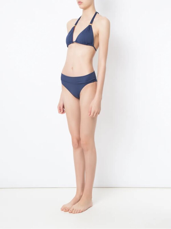 Brigitte triangel bikini - Groen