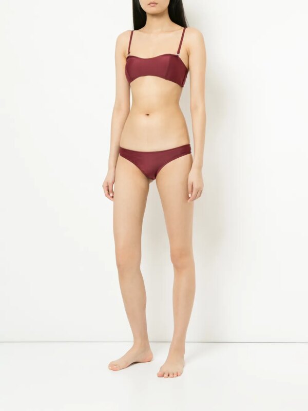 Duskii bandeau bikinitop - Rood