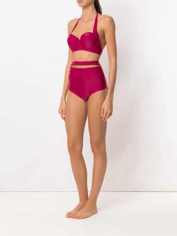 Amir Slama Bikini met kralen - Roze