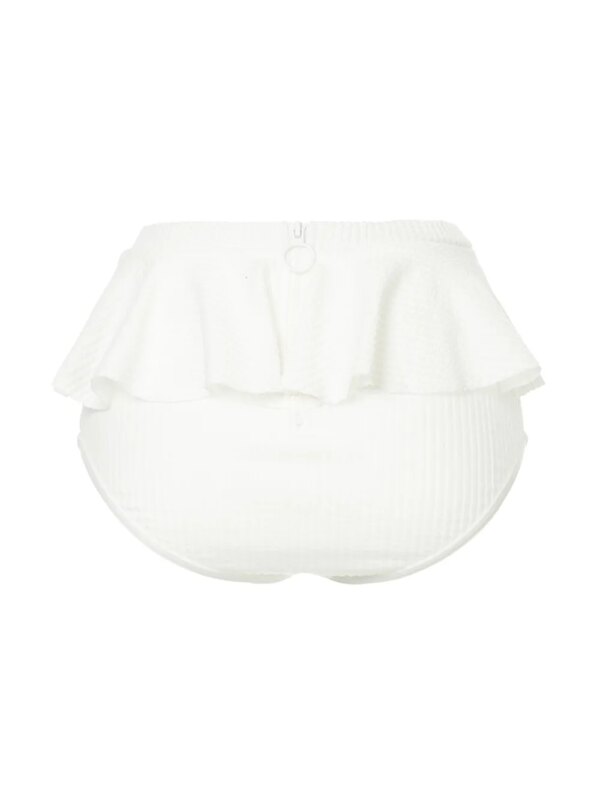 Duskii Bikinislip met ruche - Wit