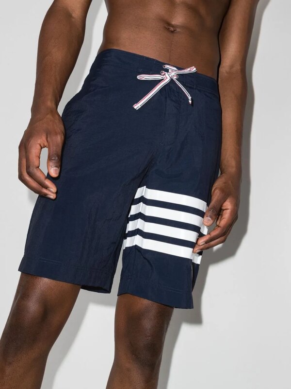 Thom Browne 4 Bar shorts - Blauw