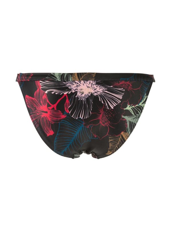Duskii Fleur bikinislip met bandjes - Zwart