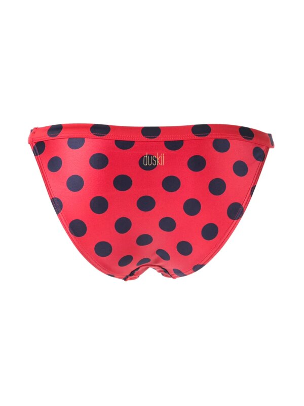 Duskii Bikinislip met merkprint - Rood