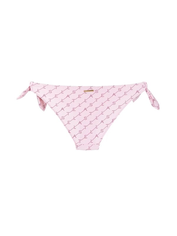 Stella McCartney Bikinislip met monogram print - Roze