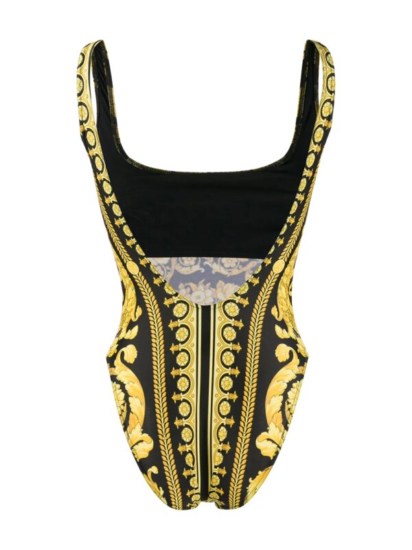Versace Barocco badpak - Zwart