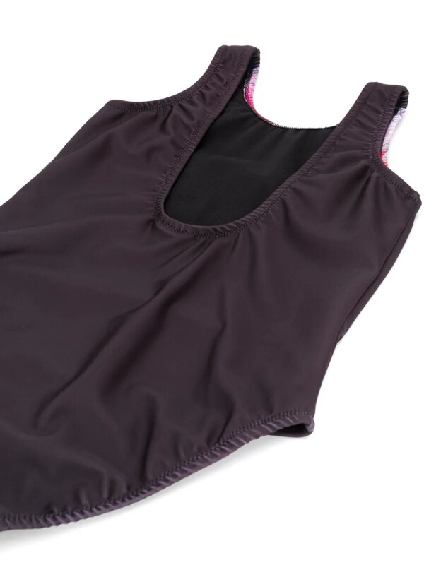 COUNTY OF MILAN KIDS Zwembroek met logo - Zwart