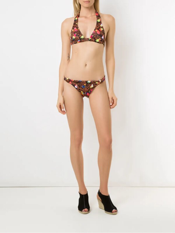 Amir Slama Triangel bikini - Zwart