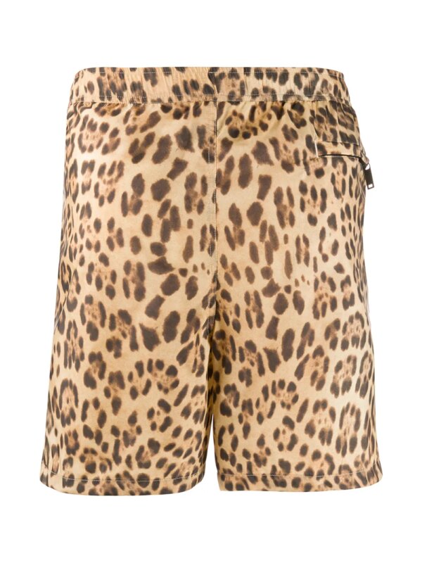 Valentino Garavani Zwembroek met luipaardprint - Beige