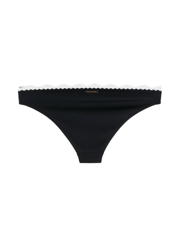 Stella McCartney Bikinislip met gewelfde afwerking - Blauw