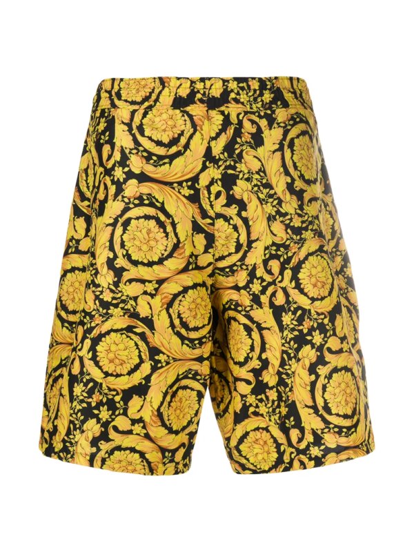 Versace Barocco board shorts - Zwart