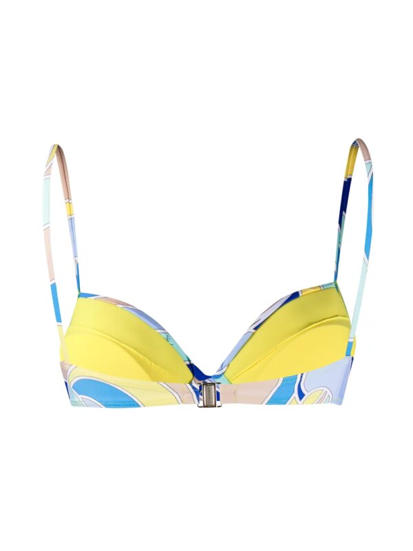 PUCCI Bikinitop met print - Blauw