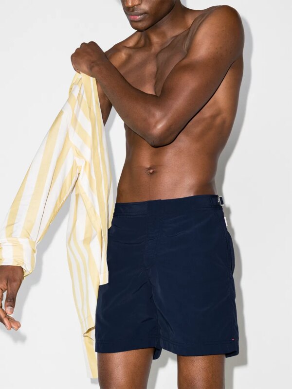 Orlebar Brown Zwembroek met print - Blauw