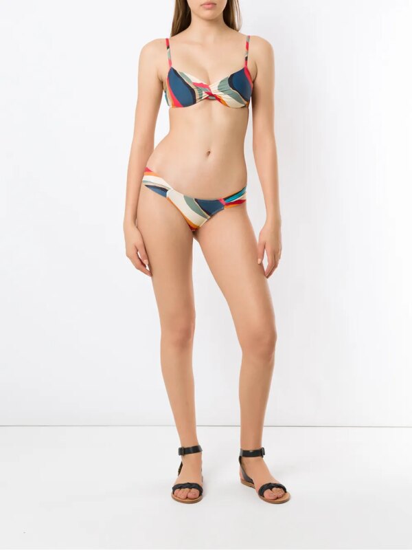 Lygia & Nanny Bikinislip met print - Veelkleurig
