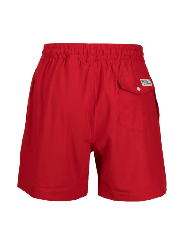 Polo Ralph Lauren Zwembroek met geborduurd logo - Rood