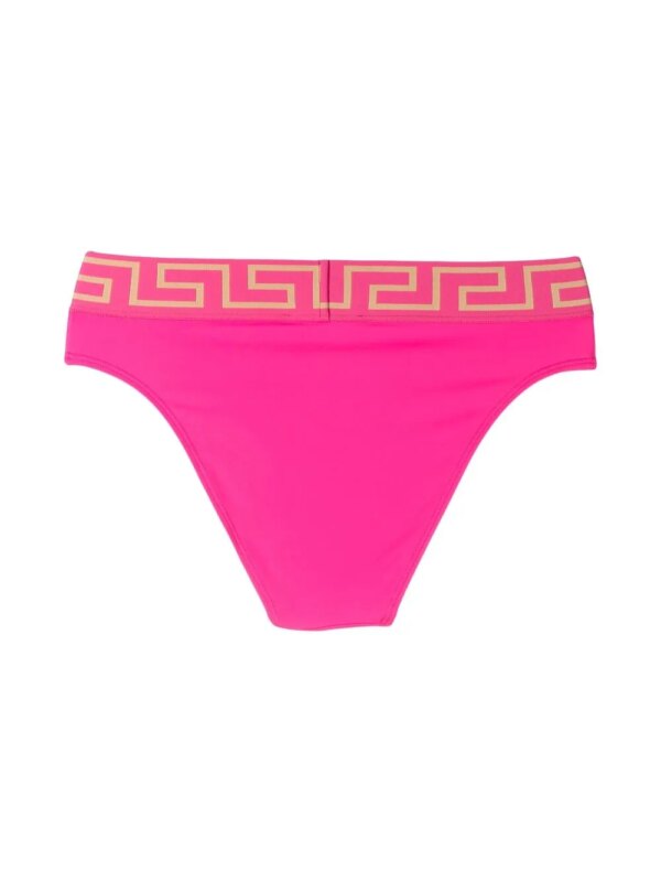 Versace Bikinislip met Greca-print - Roze