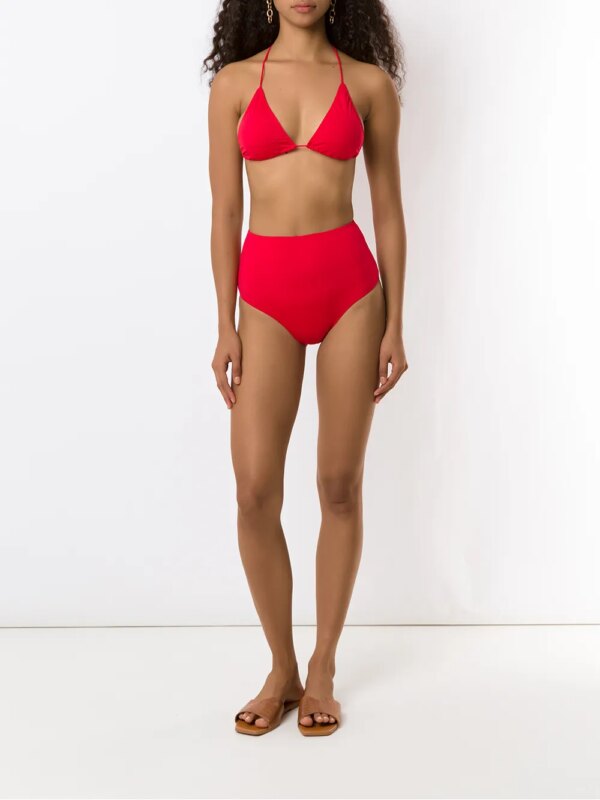 Clube Bossa High waist bikinislip - Rood
