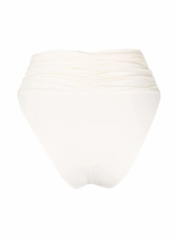 Magda Butrym Bikinislip met bloemenpatch - Beige