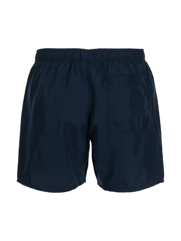 Ea7 Emporio Armani Zwembroek met logoprint - Blauw