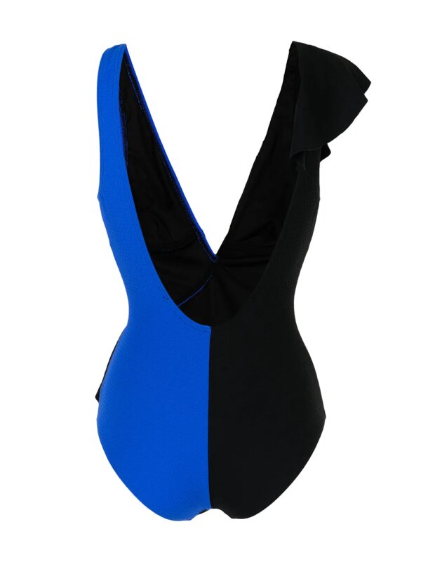 Duskii Tweekleurig badpak - Zwart