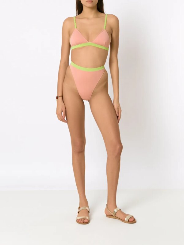 Clube Bossa Bikini met contrasterende afwerking - Roze
