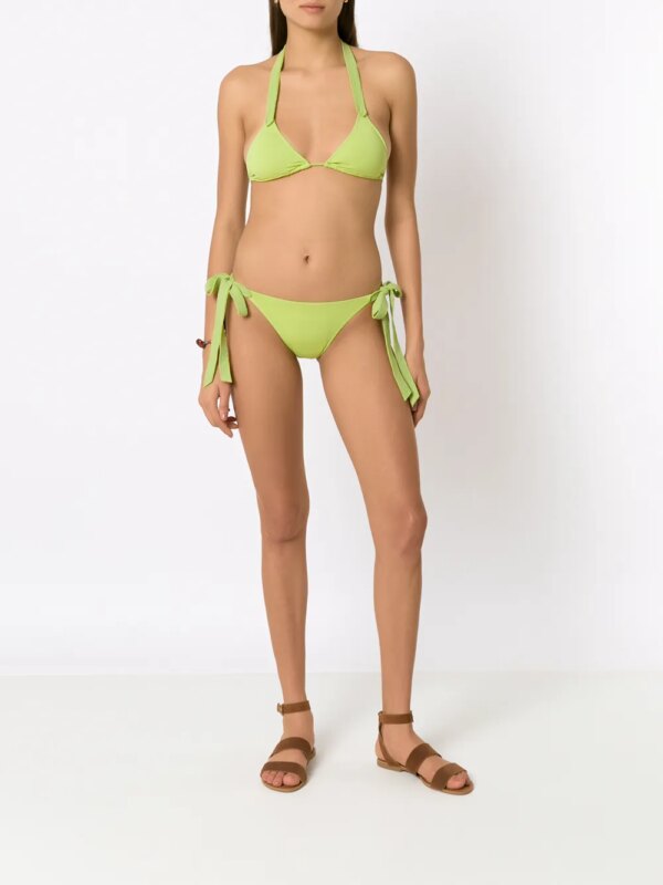 Clube Bossa Bikinislip met gestrikte zijkant - Groen