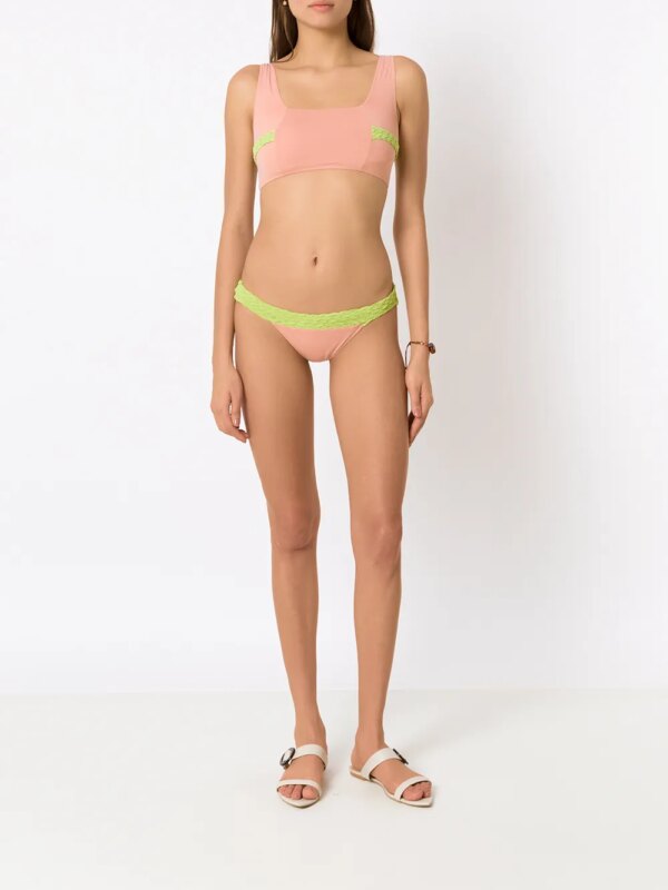 Clube Bossa Bikinitop met print - Roze