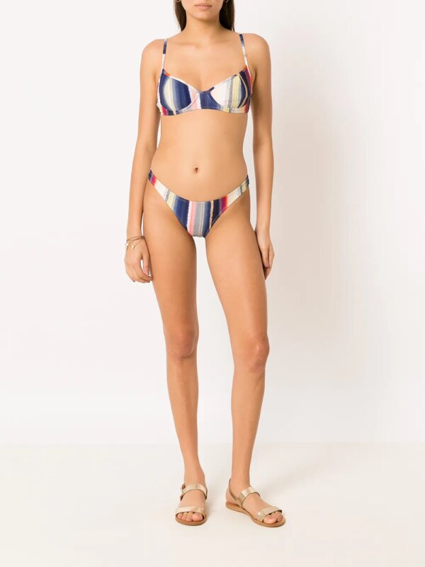 Lygia & Nanny Gestreepte bikini - Veelkleurig