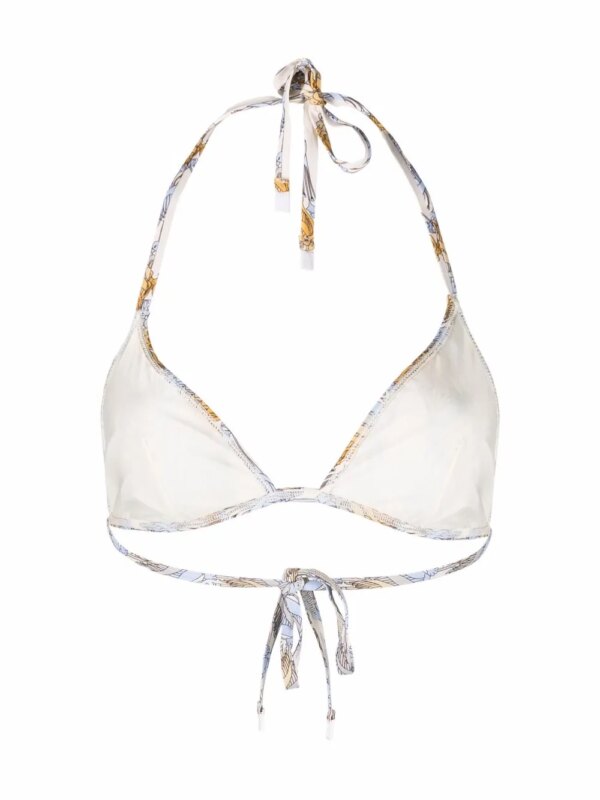 Tory Burch Bikinitop met print - Beige