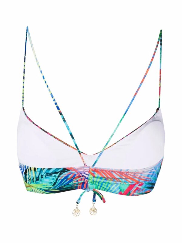 Camilla Whats Your Vice bikinitop met print - Blauw