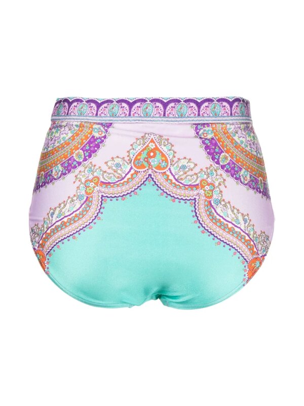 ZIMMERMANN High waist bikinislip - Groen