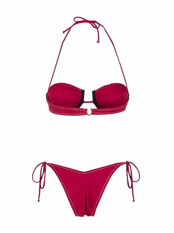 Reina Olga Bikini met halternek - Rood