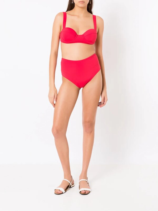 Isolda High waist bikini - Rood