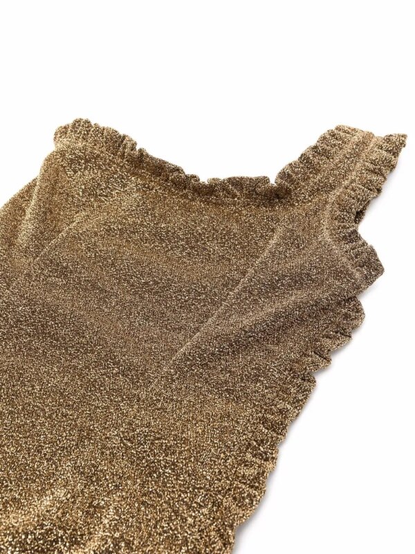 Oseree Kids Badpak met metallic-effect - Goud