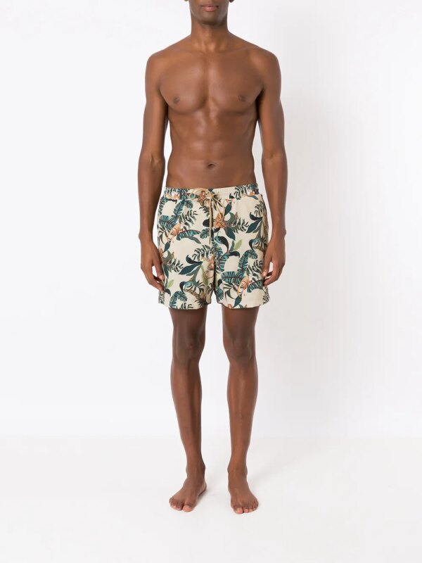 Lygia & Nanny Zwembroek met print - Beige