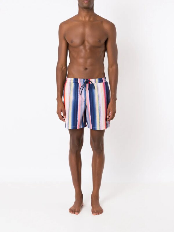 Lygia & Nanny Gestreepte zwembroek - Veelkleurig