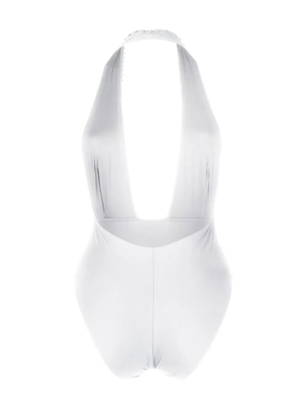 La Perla Badpak met halternek - Wit