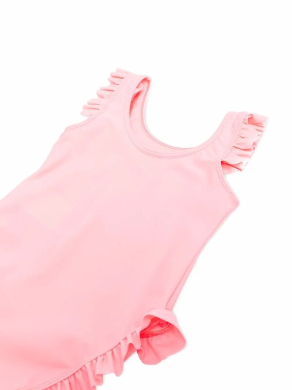 Palm Angels Kids badpak met logo - Roze