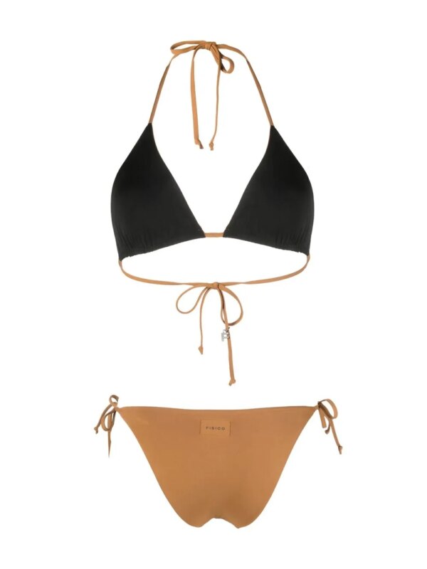Fisico Bikini met halternek - Bruin