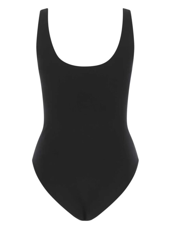 Saint Laurent Badpak met veters - Zwart