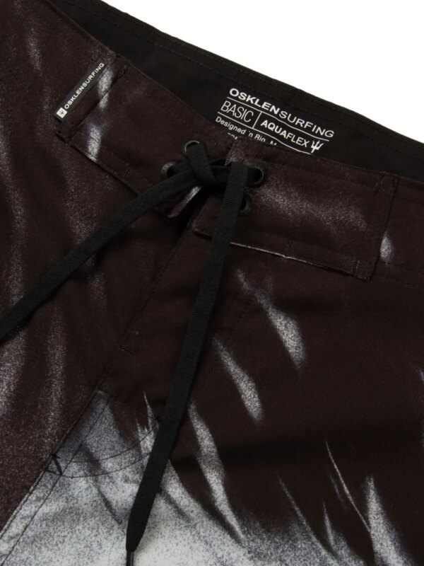 Osklen Zwembroek met palmboomprint - Grijs