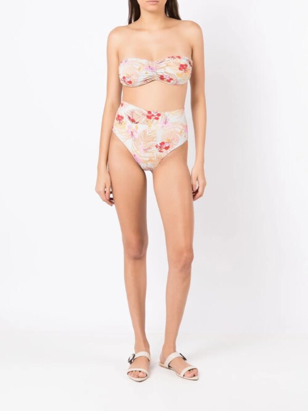 Clube Bossa Bikinislip met bloemenprint - Roze