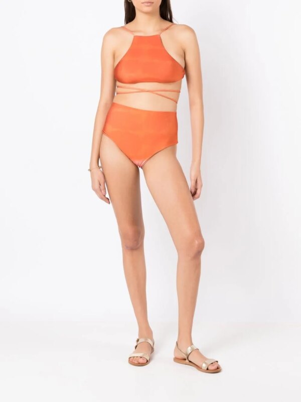 Clube Bossa High waist bikinislip - Oranje