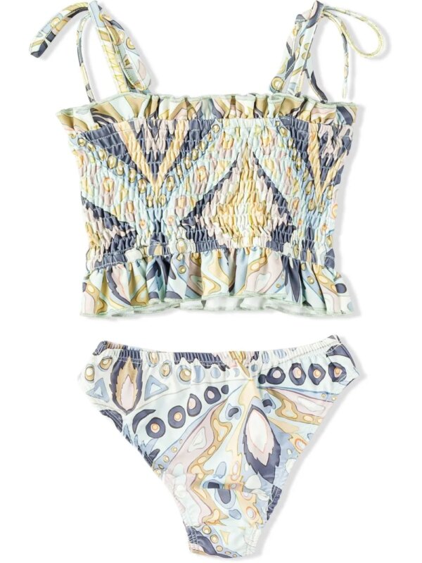 Cult Gaia Bikini met grafische print - Wit