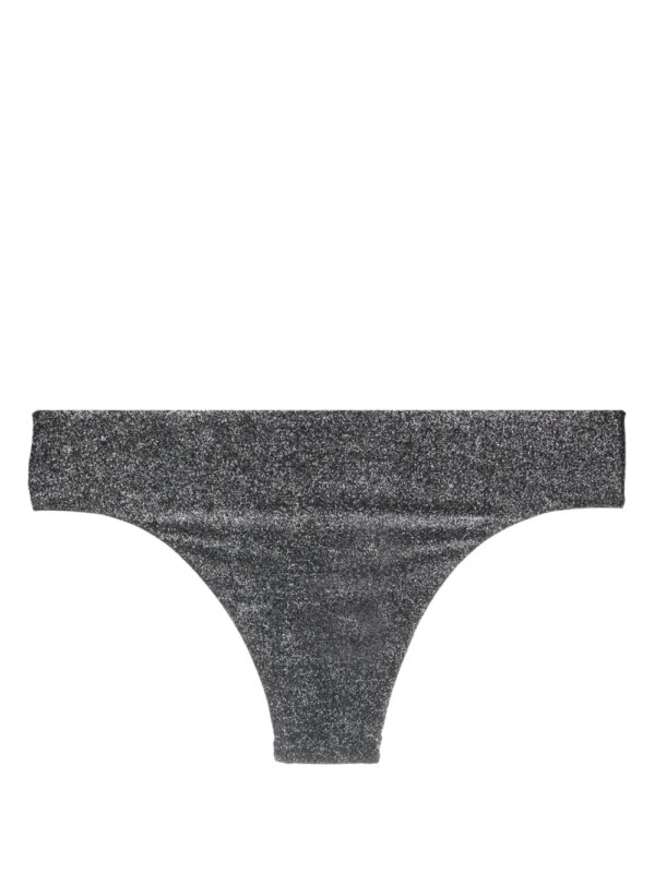 Karl Lagerfeld Ikon 2.0 lurex bikinislip - Grijs