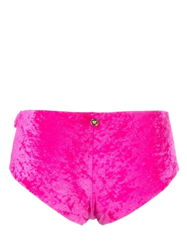 Versace Bikinislip met Medusa plakkaat - Roze