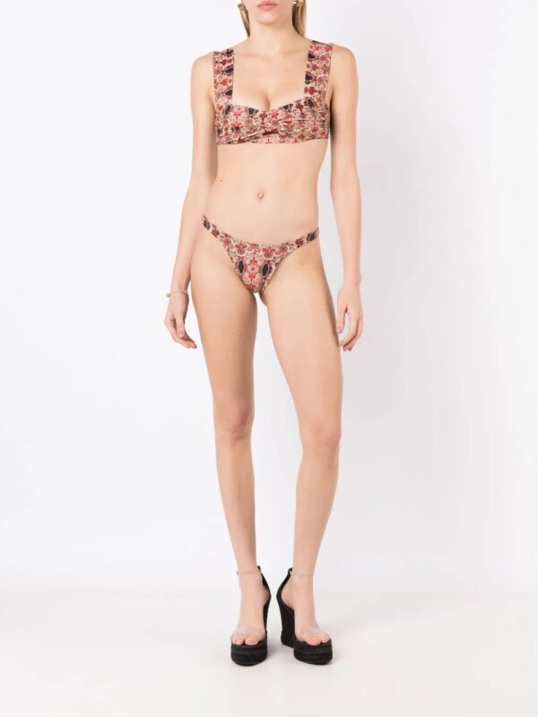 Amir Slama Bikini met bloemenprint - Veelkleurig