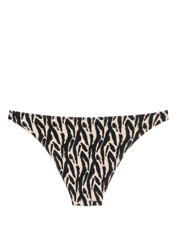 Nanushka Bikinislip met patroon - Beige